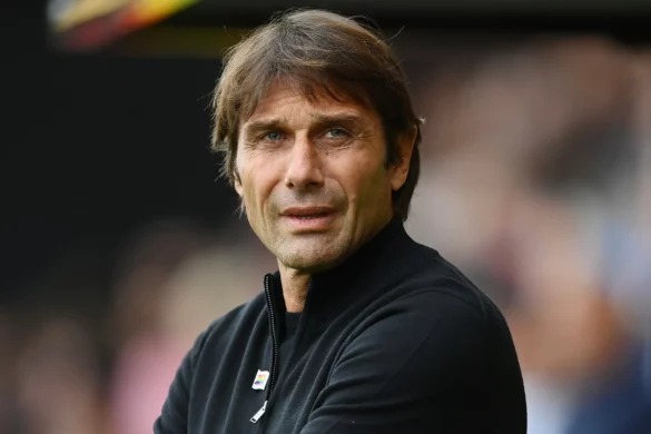 Antonio Conte in campo