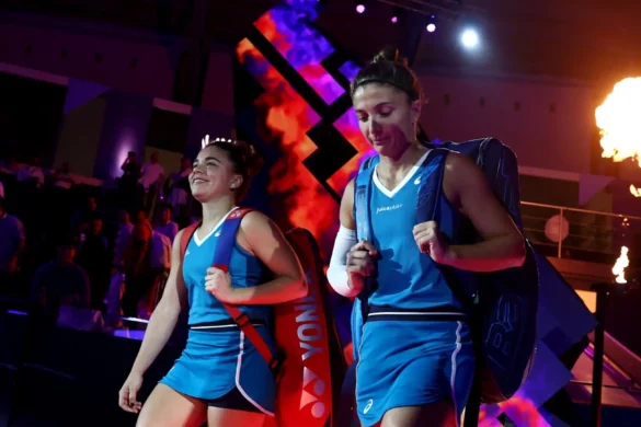 Sara Errani e Jasmine Paolini a Riyad