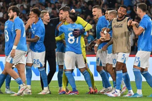 Napoli-Atalanta gruppo