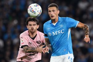 Rafa Marín in azione contro il Palermo esordirà in Monza-Napoli
