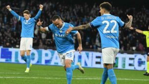 Lobotka in gol in Napoli-Sassuolo, non segnava da Verona-Napoli dell'agosto 2022