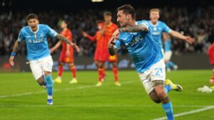 Politano torna ad esultare per un suo gol